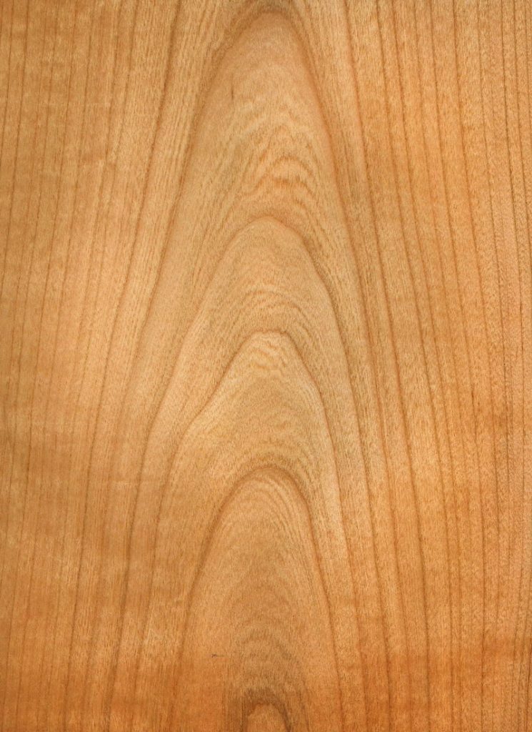 european cherry flat cut wood veneer