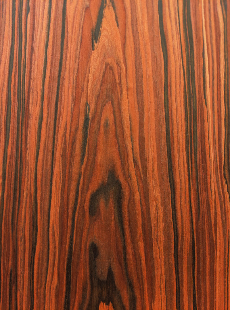 Santos Vtec Flat Cut Wood Veneer Recon Reconstituted M Bohlke Corp